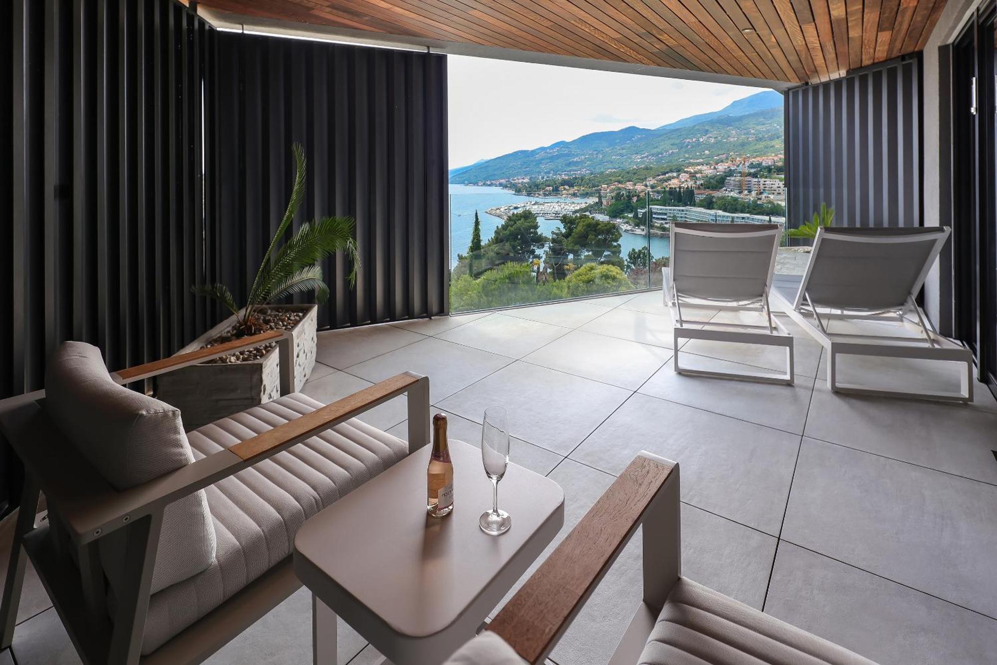 Luxury Twin Apartments Opatija Exterior foto