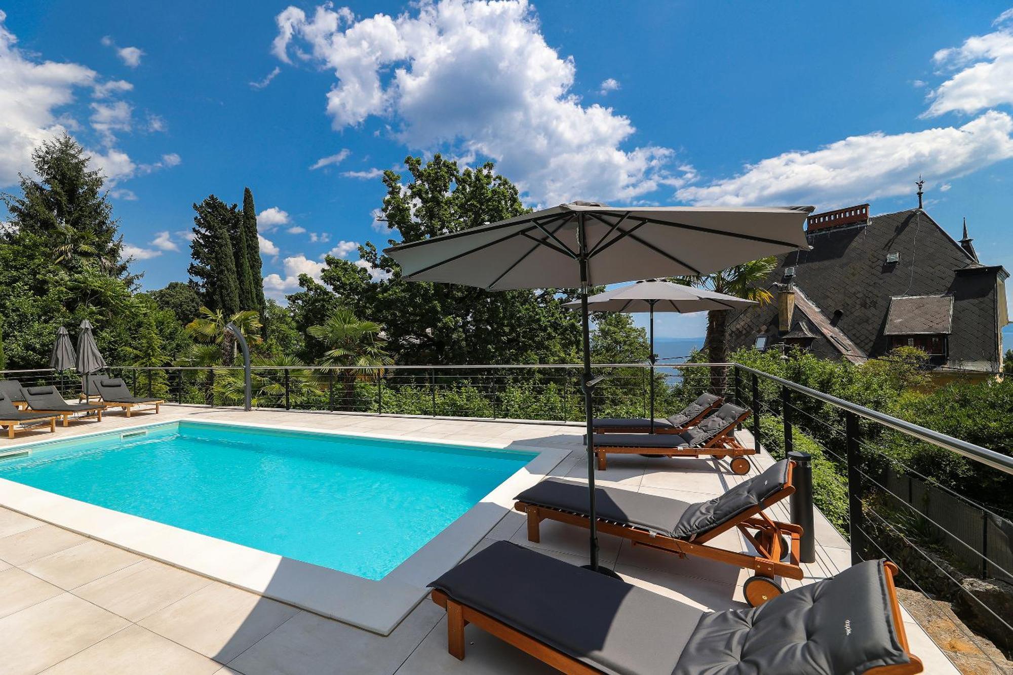 Luxury Twin Apartments Opatija Exterior foto